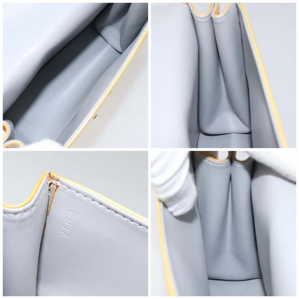 LOUIS VUITTON Monogram Vernis Spring Street Hand Bag Gris M91029 LV Auth 114335 - Picture 15 of 15